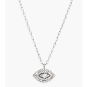 Nadri Daylight Evil Eye Pendant Necklace